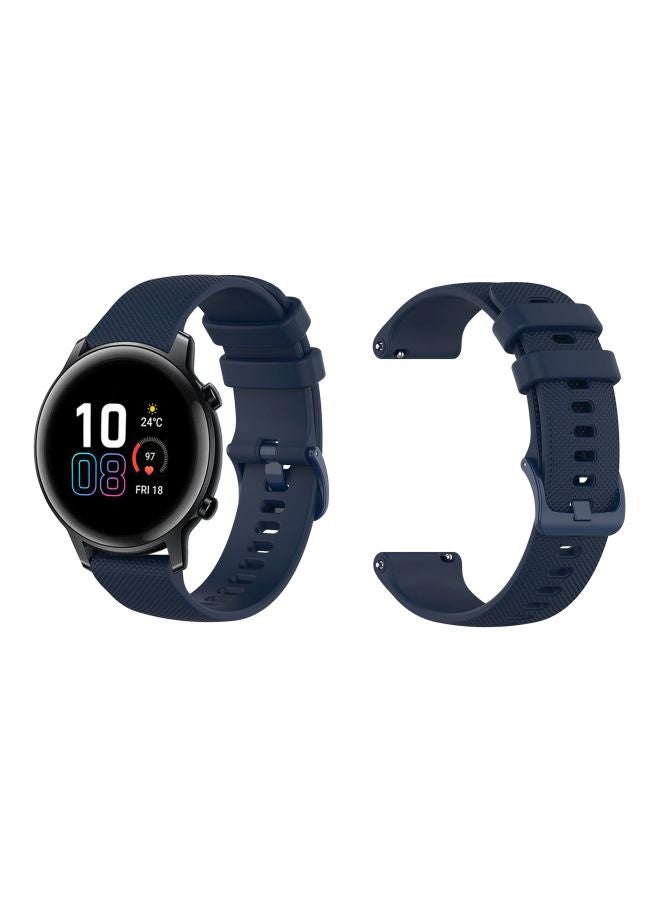 بيرفيي سوار بديل لساعة هونر يد ماجيك واتش 2 مقاس 42 مم أزرق داكن - Image 2