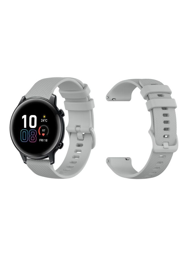 بيرفيي سوار بديل لساعة هونر يد ماجيك واتش 2 مقاس 42 مم رمادي - Image 2