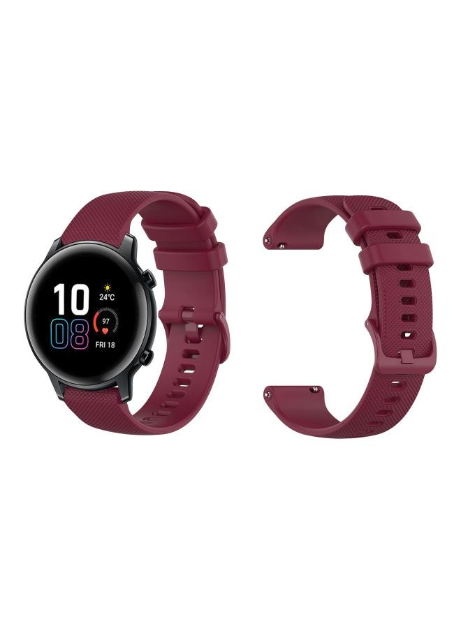 Perfii Replacement Band For Honor MagicWatch 2 42mm Purple - Image 2