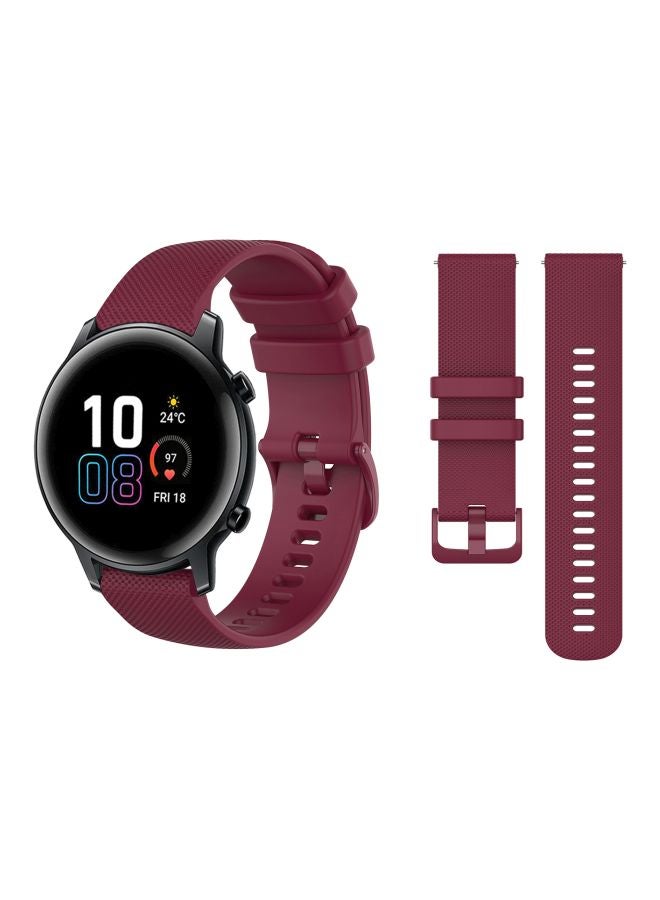 Perfii Replacement Band For Honor MagicWatch 2 42mm Purple - Image 3