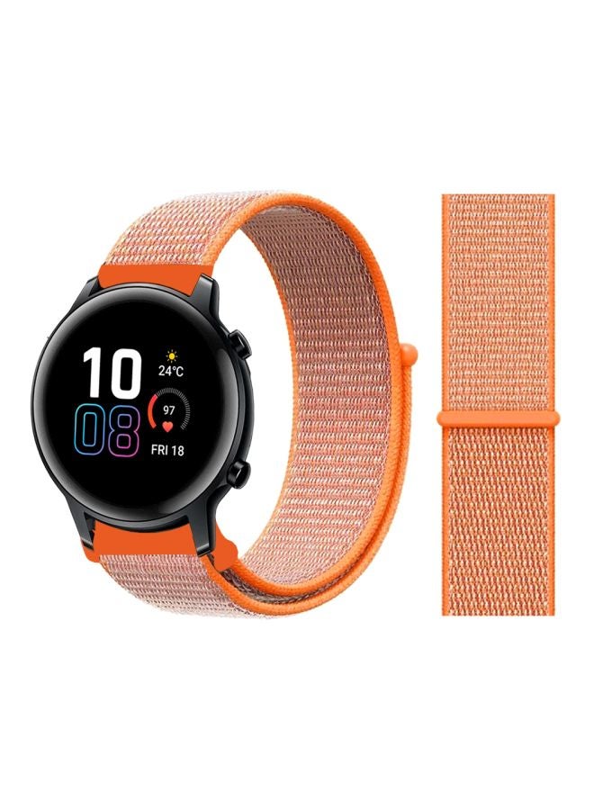 Perfii Replacement Band For Honor MagicWatch 2 42mm Spicy Orange - Image 2