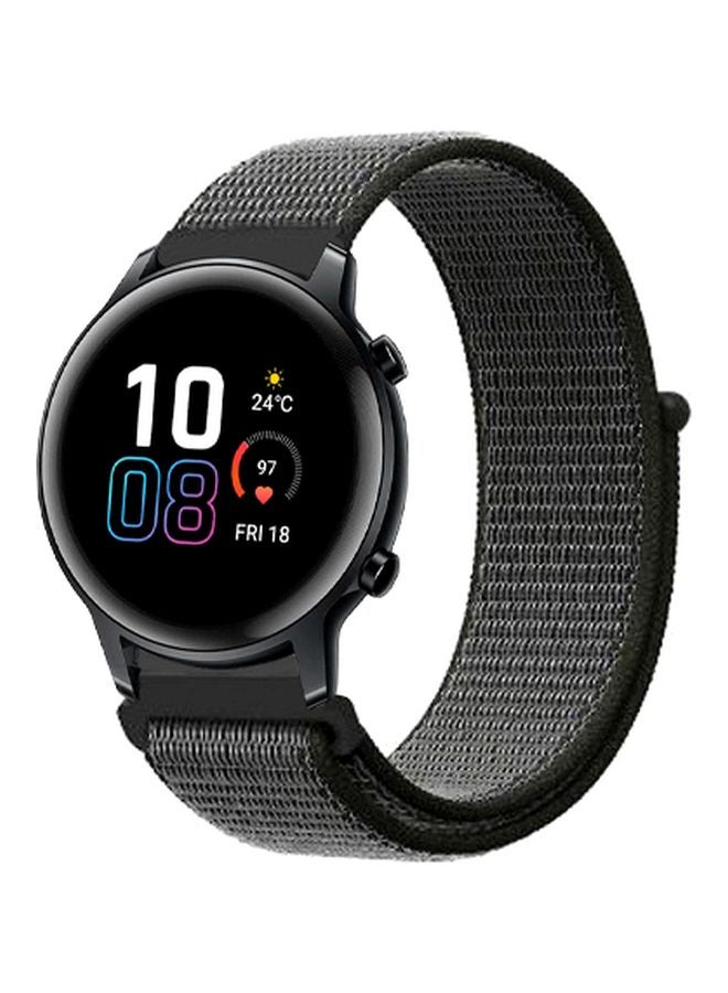 Perfii Replacement Band For Honor MagicWatch 2 42mm Grey/Dark Olive - Image 1