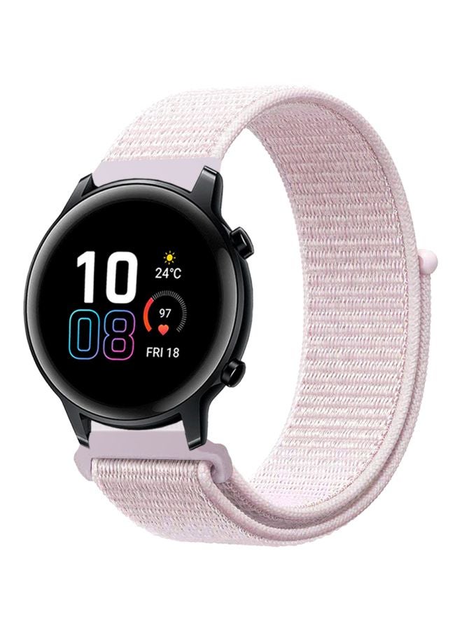 Perfii Replacement Band For Honor MagicWatch 2 42mm Pearl Pink - Image 1