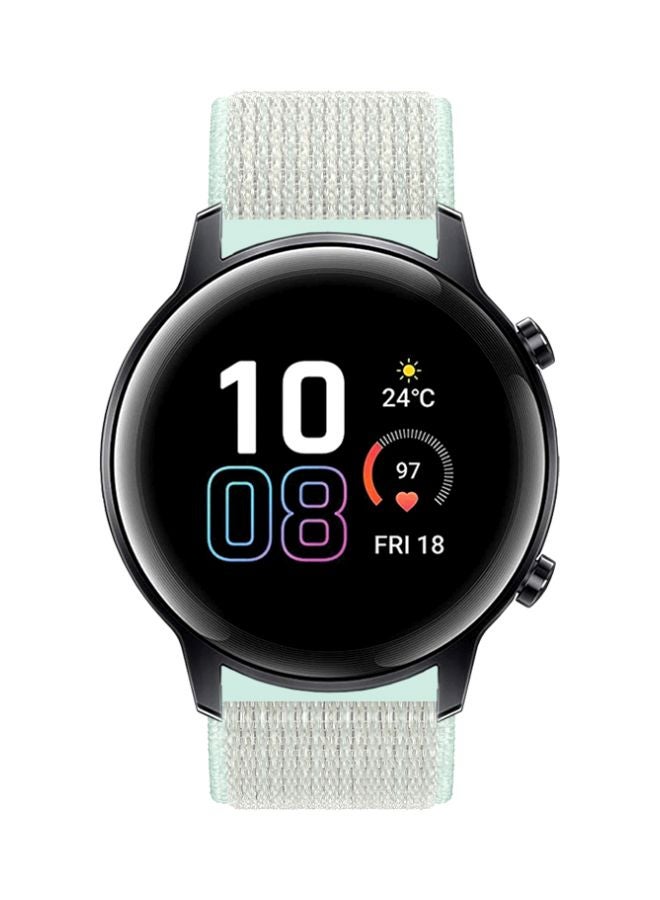 Perfii Replacement Band For Honor MagicWatch 2 42mm Teal Tint - Image 1