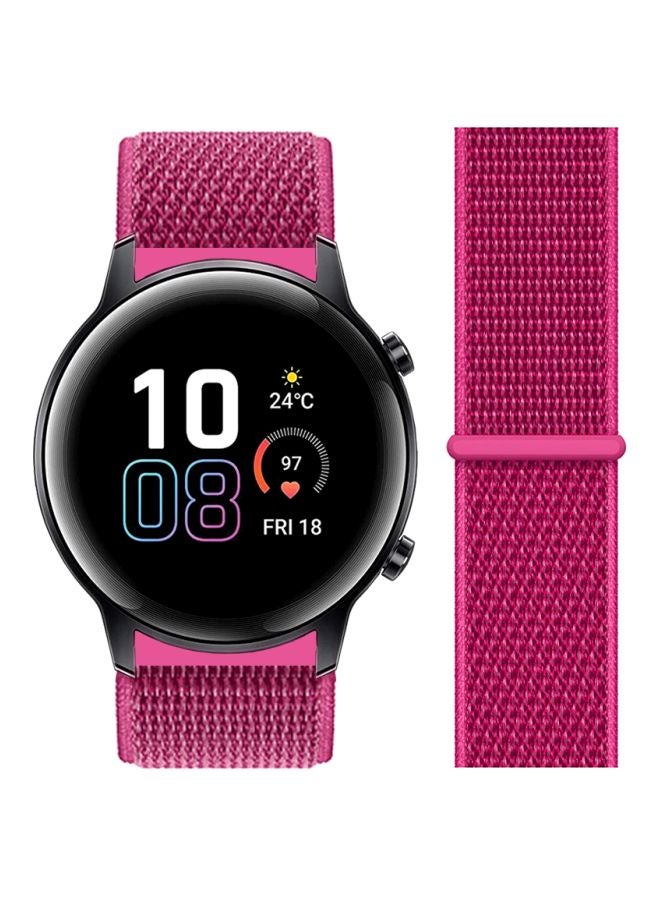Perfii Replacement Band For Honor MagicWatch 2 42mm Dragonfruit Purple  - Image 2