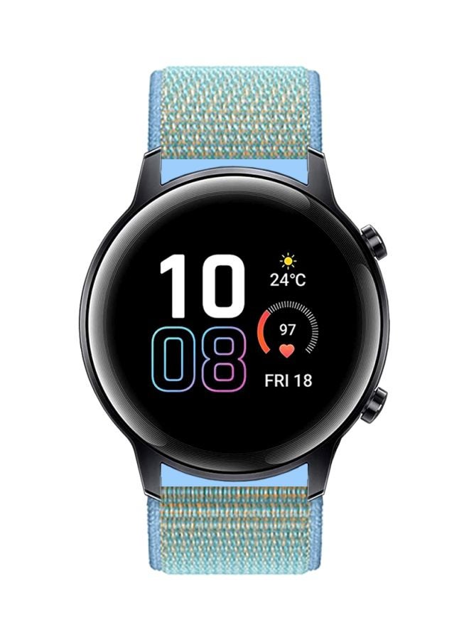 Perfii Replacement Band For Honor MagicWatch 2 42mm Cornflower Blue - Image 1