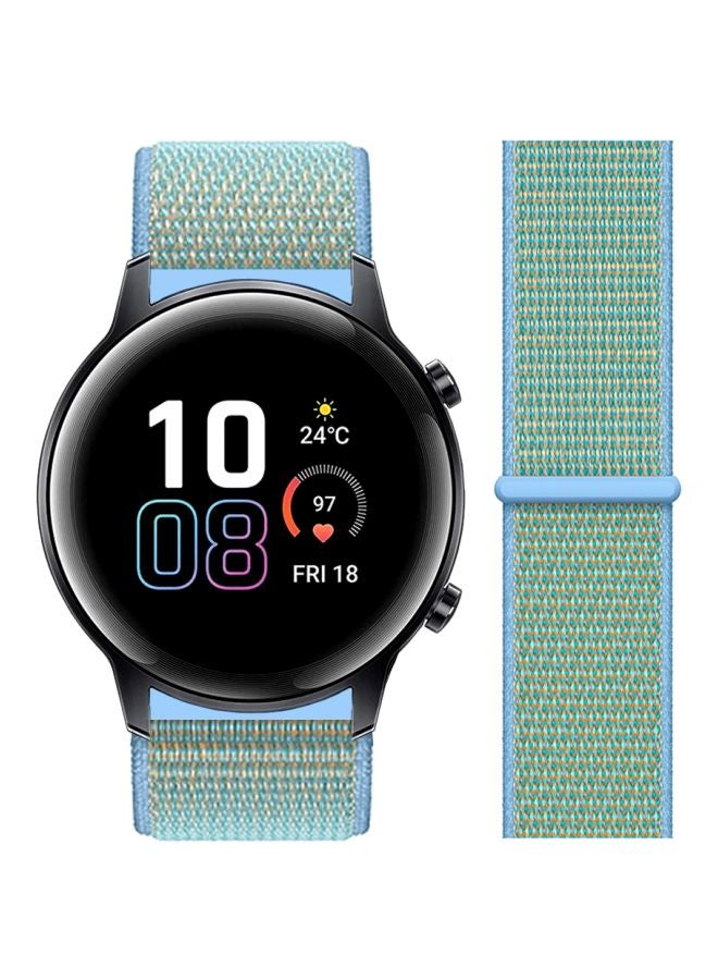 Perfii Replacement Band For Honor MagicWatch 2 42mm Cornflower Blue - Image 2