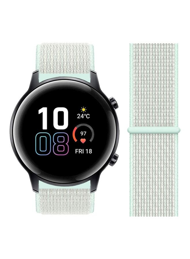 Perfii Replacement Band For Honor MagicWatch 2 42mm Teal Tint - Image 2