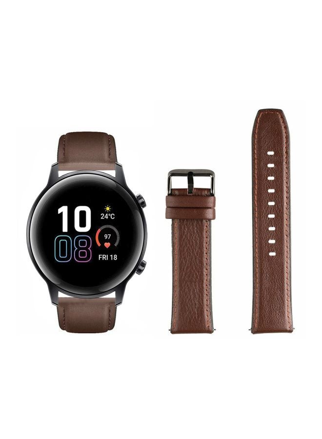 بيرفيي سوار بديل لساعة هونر يد ماجيك واتش 2 مقاس 42 مم بني غامق - Image 2