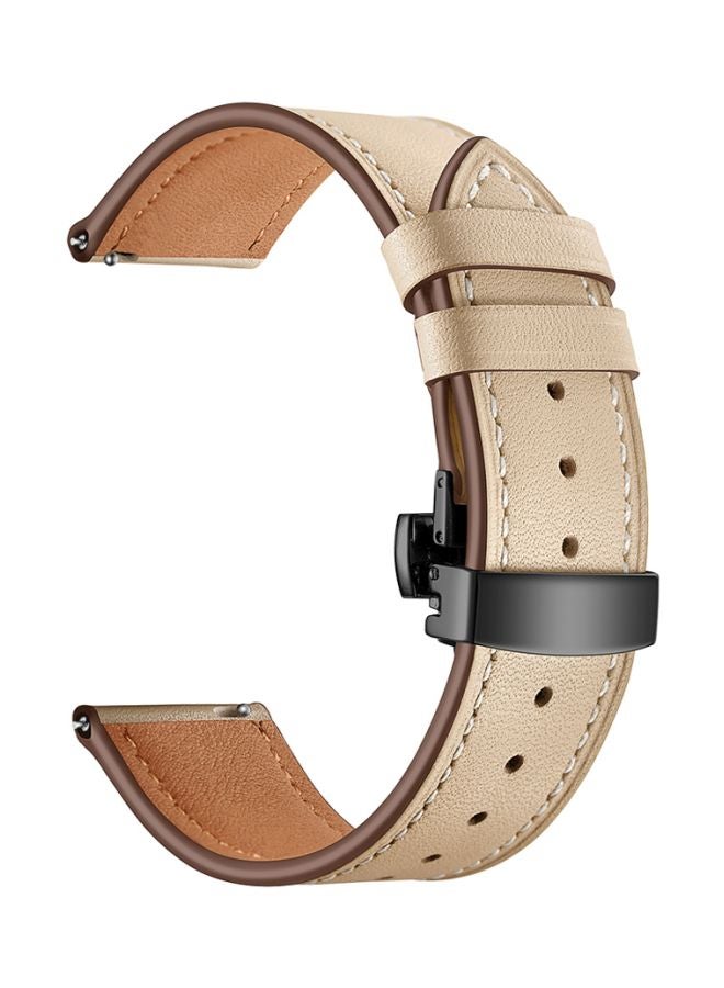 Perfii Replacement Band For Honor MagicWatch 2 46mm Creamsand - Image 1