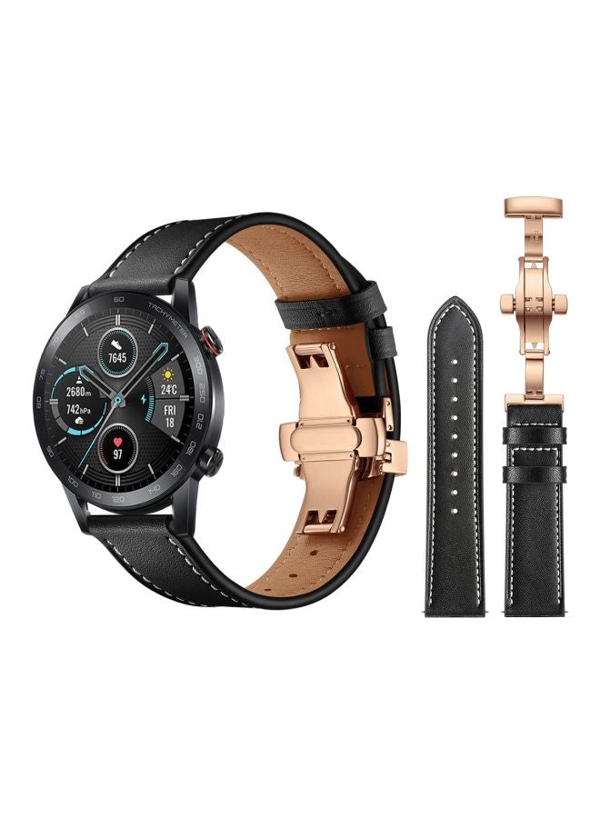 Perfii Replacement Band For Honor MagicWatch 2 46mm Black - Image 2