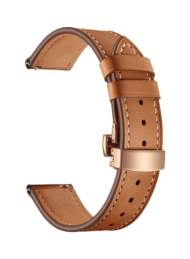 Perfii Replacement Band For Honor MagicWatch 2 46mm Brown - Image 1