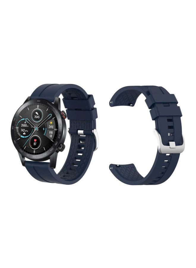 Perfii Replacement Band For Honor MagicWatch 2 46mm Dark Blue - Image 2