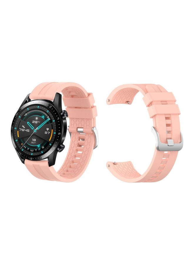 Perfii Replacement Band For Honor MagicWatch 2 46mm Pink - Image 2
