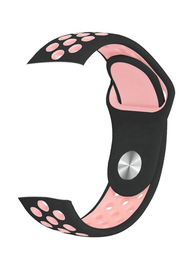 Perfii Replacement Band For Honor MagicWatch 2 46mm Black/Pink - Image 1