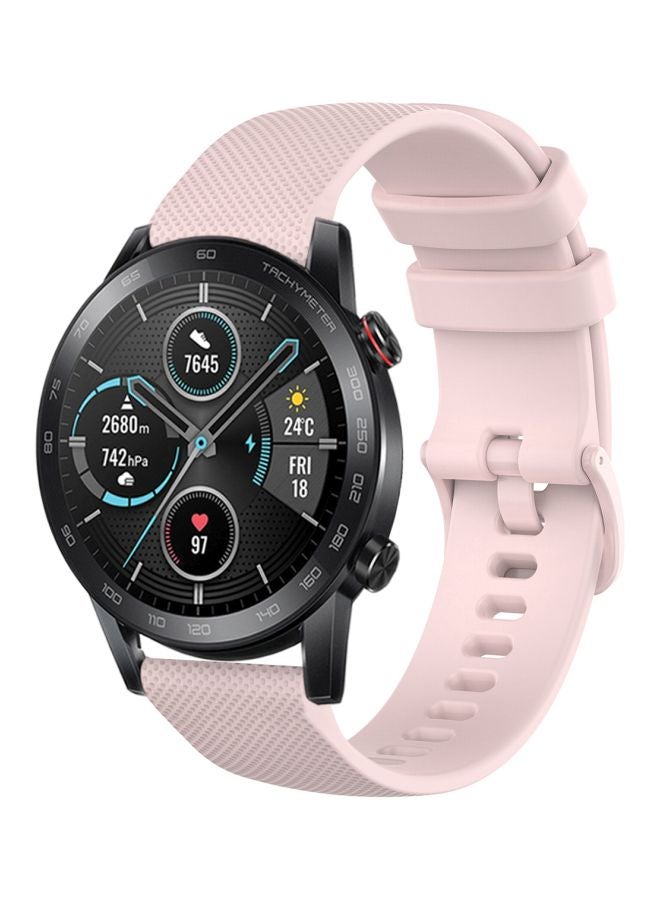 Perfii Replacement Band For Honor MagicWatch 2 46mm Pink  - Image 3