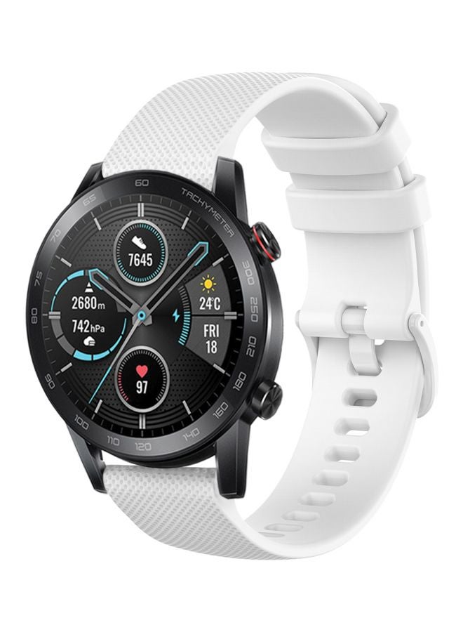 Perfii Replacement Band For Honor MagicWatch 2 46mm White - Image 2