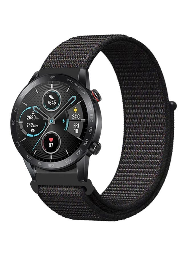 Perfii Replacement Band For Huawei Honor MagicWatch 2 46mm Black - Image 1