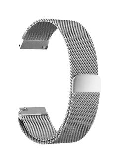 Perfii Replacement Band For Samsung Galaxy Watch3 45mm Silver  - Image 1