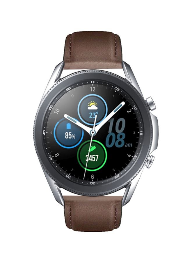 Perfii Replacement Band For Samsung Galaxy Watch3 45mm Dark Brown - Image 2