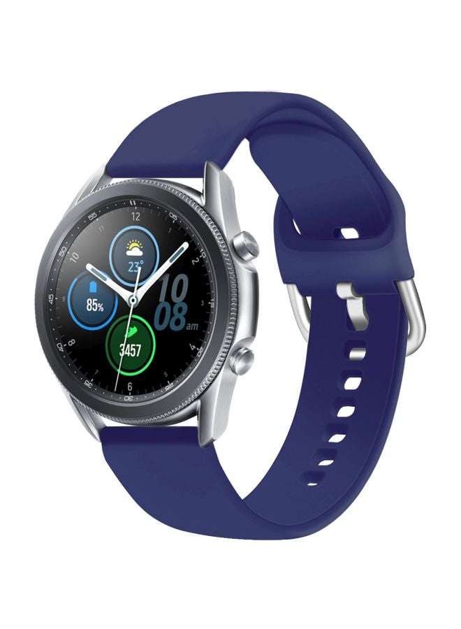 Perfii Replacement Band For Samsung Galaxy Watch3 45mm Dark Blue - Image 2