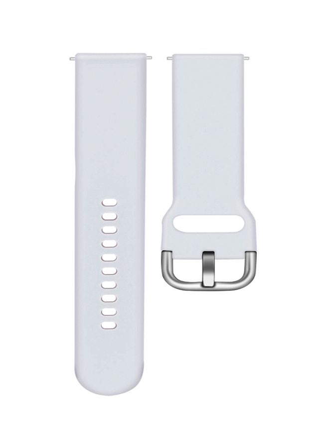 Perfii Replacement Band For Samsung Galaxy Watch3 45mm White - Image 1