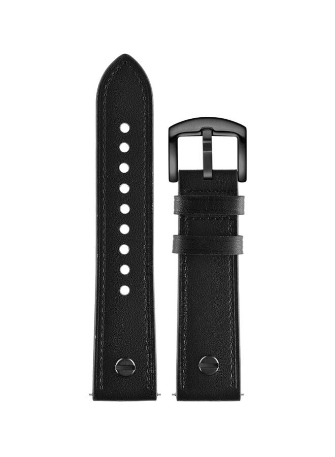 Perfii Replacement Band For Samsung Galaxy Watch3 45mm Black - Image 1