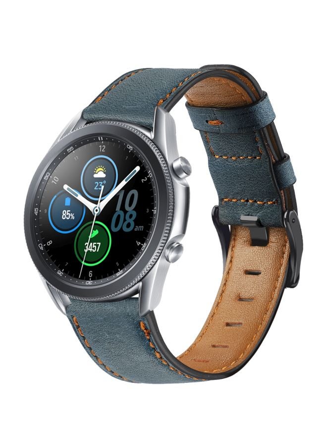 Perfii Replacement Band For Samsung Galaxy Watch3 45mm Blue - Image 2