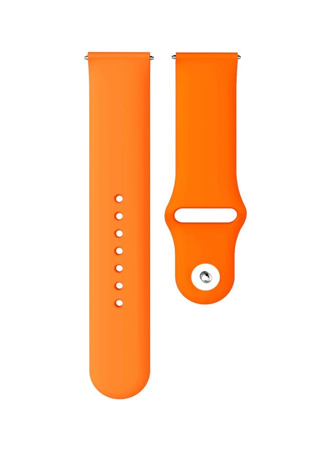 Perfii Replacement Band For Samsung Galaxy Watch3 45mm Orange - Image 1