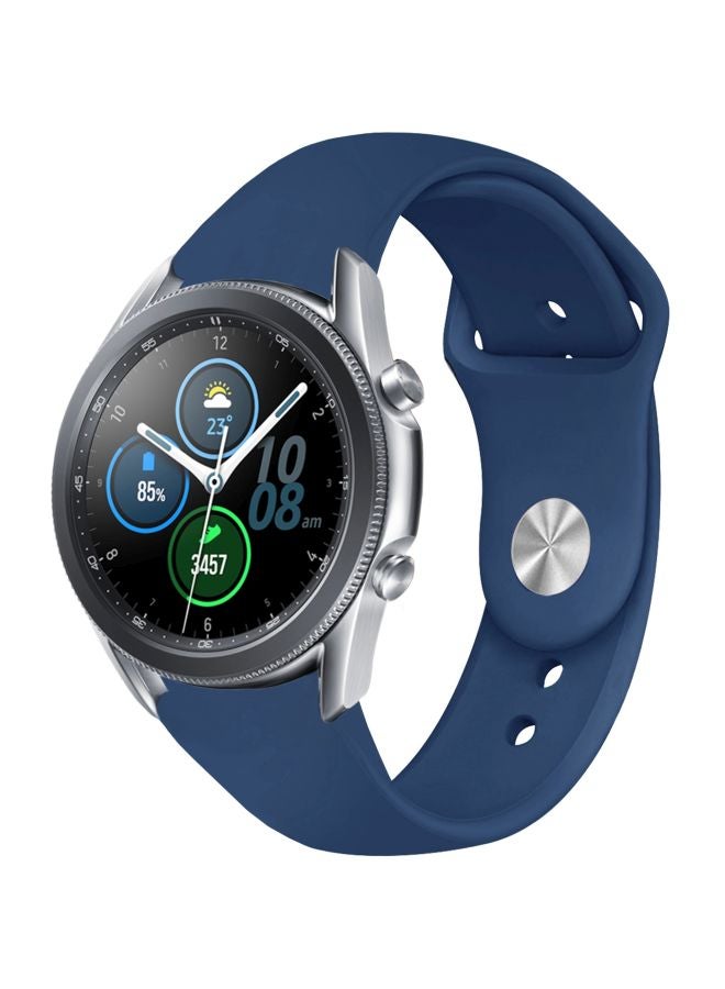 Perfii Replacement Band For Samsung Galaxy Watch3 45mm Midnight Blue - Image 2