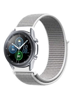 Replacement Band For Samsung Galaxy Watch3 45mm Seashell Silver