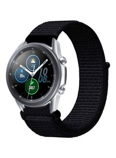 Perfii Nylon Replacement Band For Samsung Galaxy Watch3 Dark Black  - Image 1
