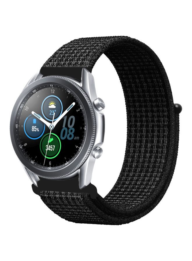 Perfii Replacement Band For Samsung Galaxy Watch3 45mm Black/White - Image 1