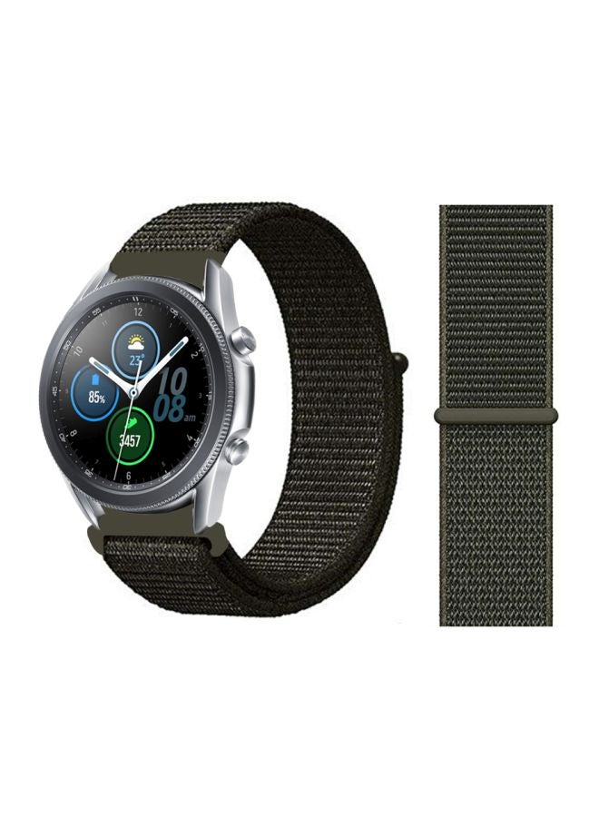 بيرفيي سوار بديل لساعة سامسونج جالاكسي 3 مقاس 45 مم أخضر كارجو كاكي - Image 2