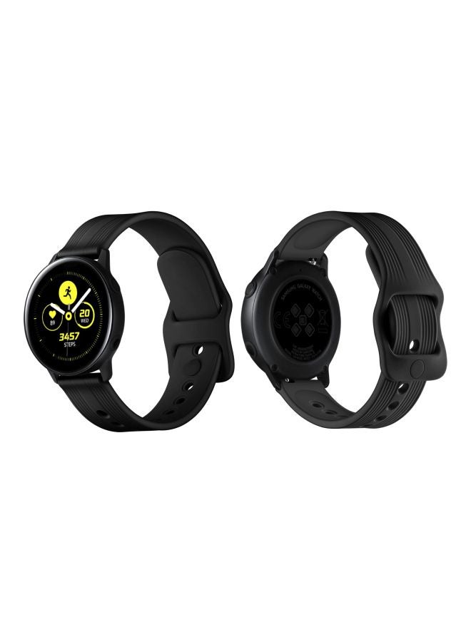 Perfii Replacement Band For Samsung Active 2 40/44mm Black - Image 3