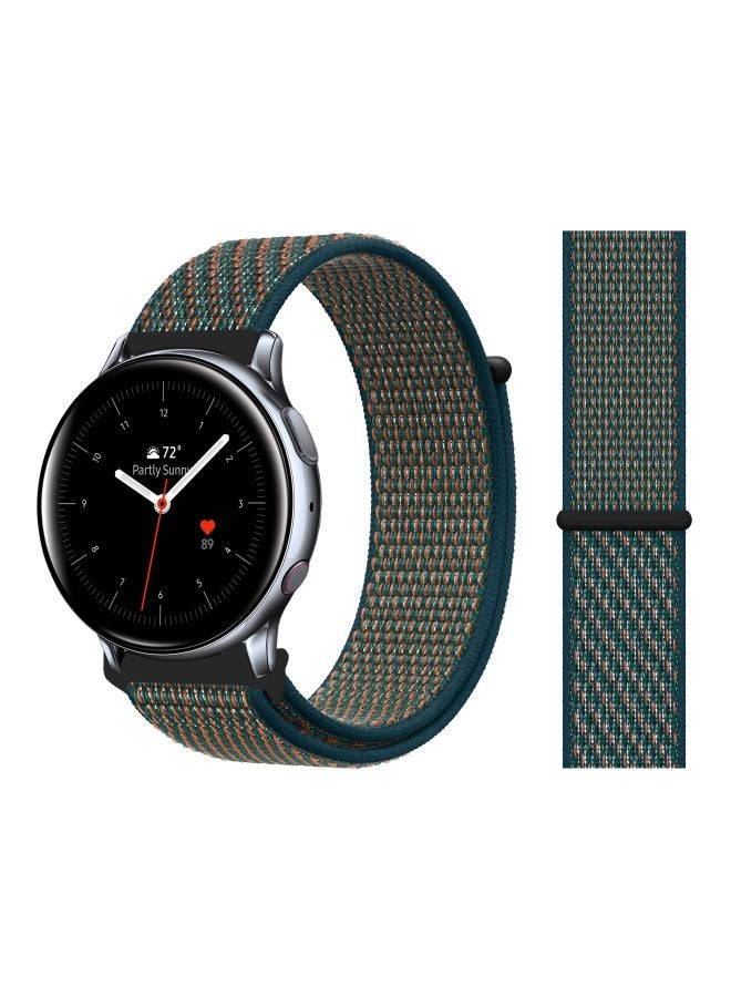 Perfii Replacement Band For Samsung Active 2 40/44mm Neptune Green - Image 2