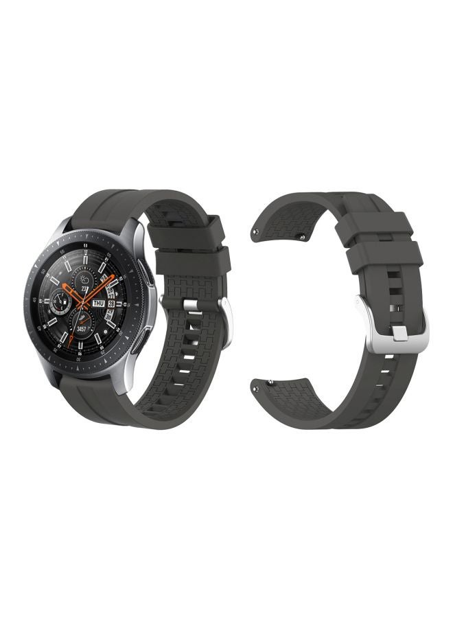 Perfii Replacement Band For Samsung Galaxy Watch 46 mm Grey - Image 2