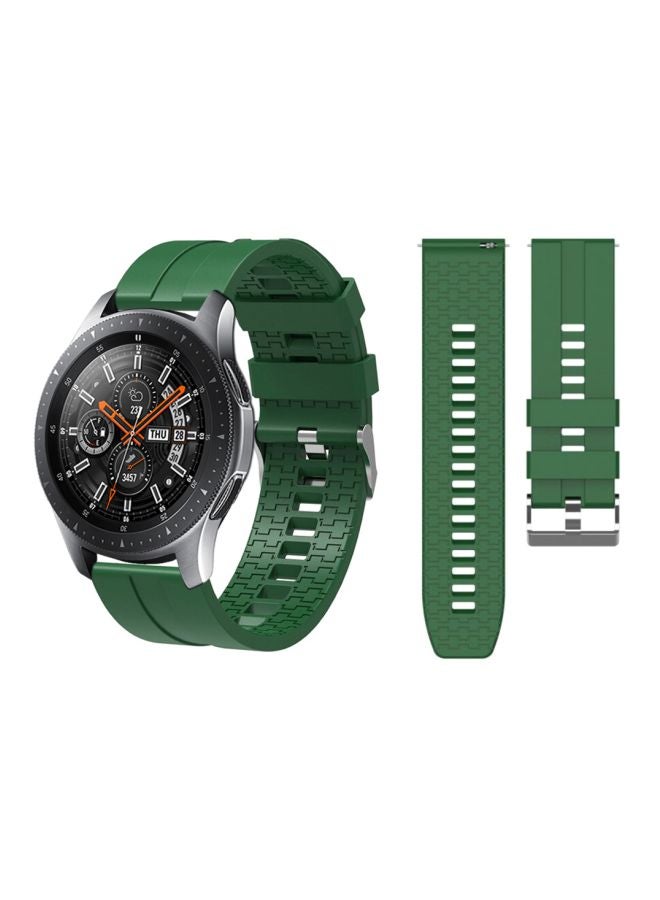 بيرفيي سوار بديل لساعة سامسونج جالاكسي مقاس 46 مم أخضر صنوبر - Image 2