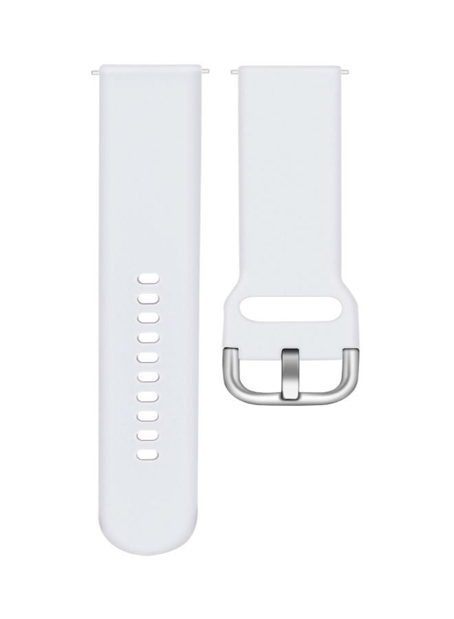 Perfii Replacement Band For Samsung Galaxy Watch 46 mm White  - Image 1