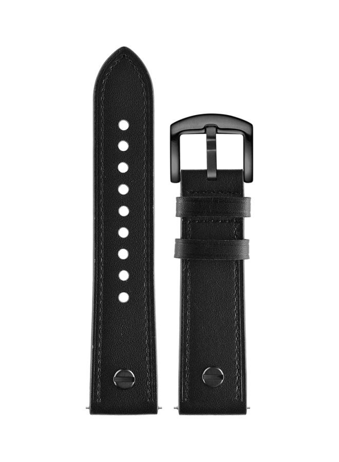 Perfii Replacement Band For Samsung Galaxy Watch 46 mm Black  - Image 1