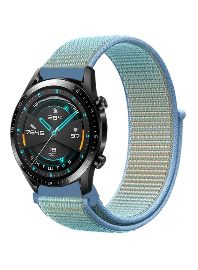 Perfii Replacement Band For Huawei Watch GT 2 46 mm Cornflower Blue