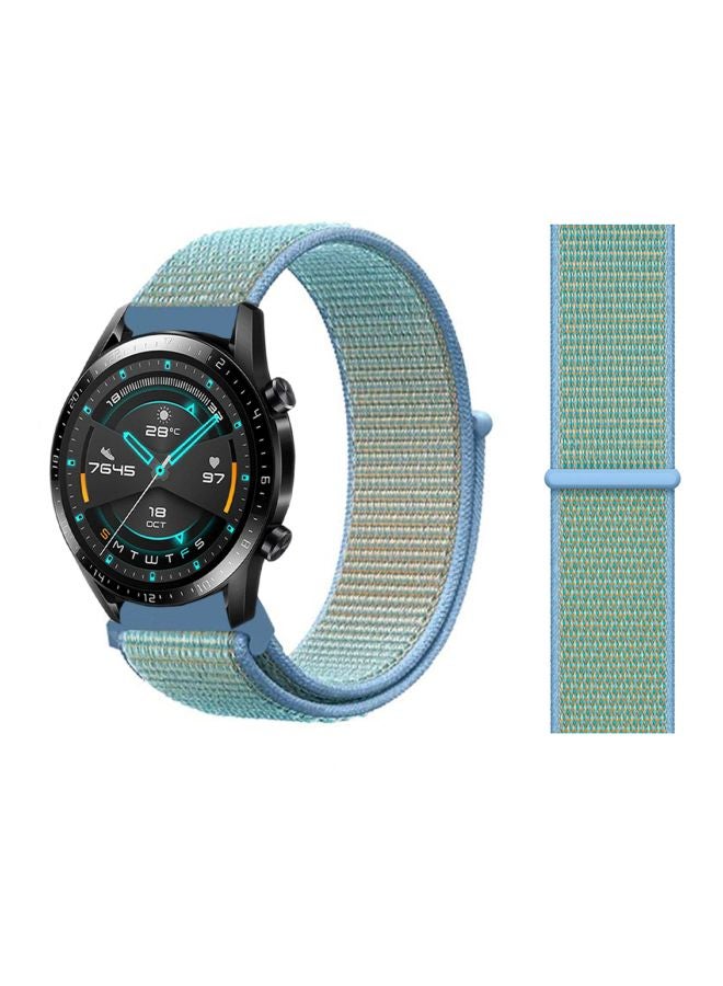 Perfii Replacement Band For Huawei Watch GT 2 46 mm Cornflower Blue  - Image 2