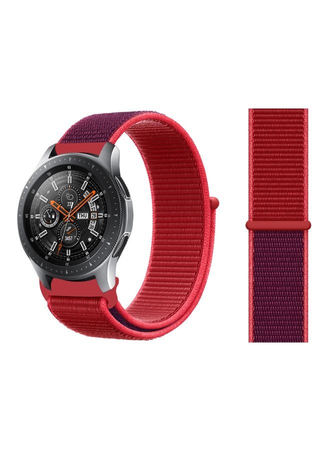 Perfii Replacement Band For Samsung Galaxy Watch 46 mm Red - Image 2