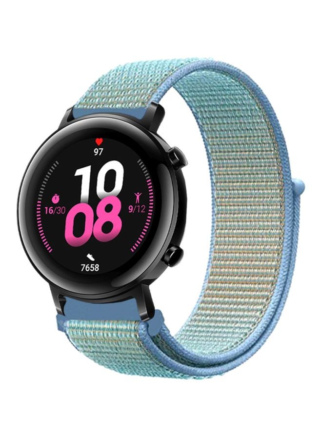Perfii Replacement Band For Huawei Watch GT 2 42 mm Cornflower Blue - Image 1
