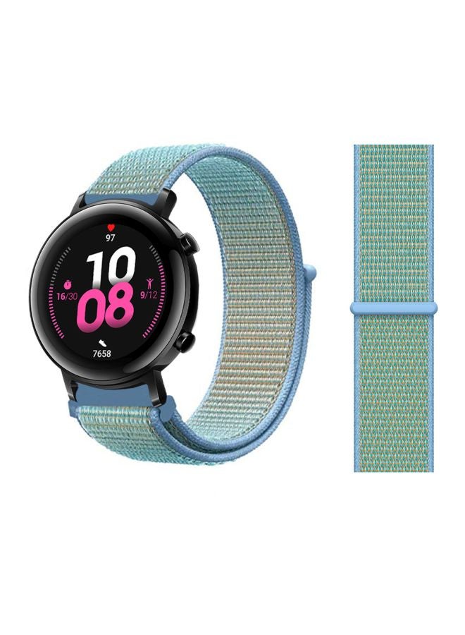 Perfii Replacement Band For Huawei Watch GT 2 42 mm Cornflower Blue - Image 2