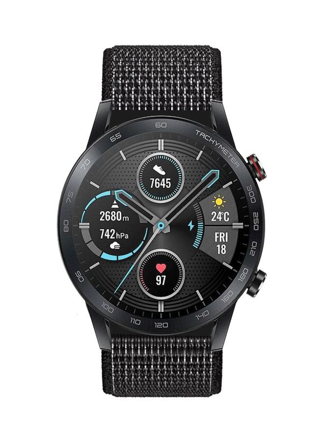 Perfii Replacement Band For Huawei Honor Magic Watch 2 46 mm Black/White - Image 1