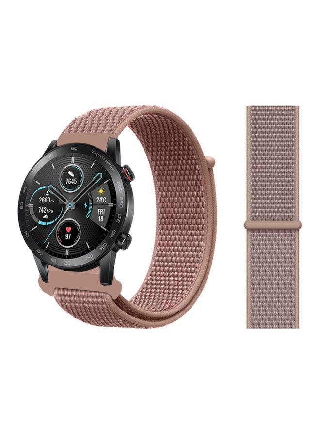 Perfii Replacement Band For Huawei Honor Magic Watch 2 46 mm Rose Pink - Image 2