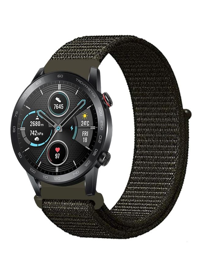 Perfii Replacement Band For Huawei Honor Magic Watch 2 46 mm Cargo Khaki Green  - Image 1
