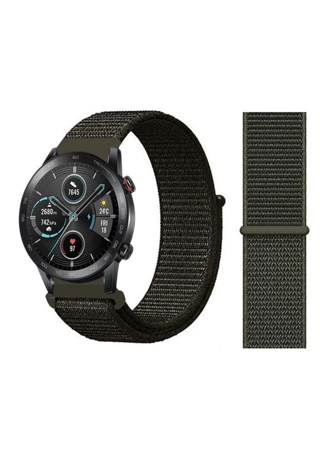 Perfii Replacement Band For Huawei Honor Magic Watch 2 46 mm Cargo Khaki Green  - Image 2