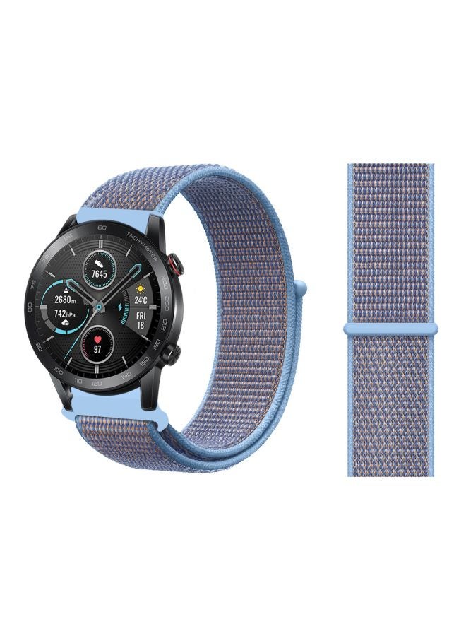 Replacement Band For Honor MagicWatch 2 46mm Cerulean/Purple